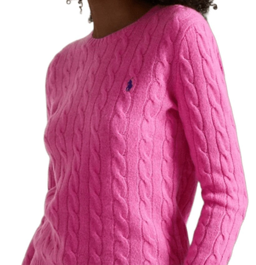 Polo Ralph Lauren Cable Knit Wool-Cashmere Blend Sweater