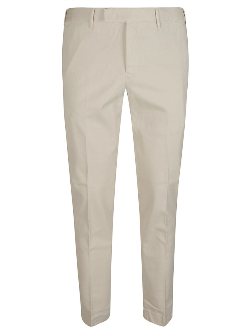 Pt Torino Dieci Tailored Slim Cotton-Cashmere Pants