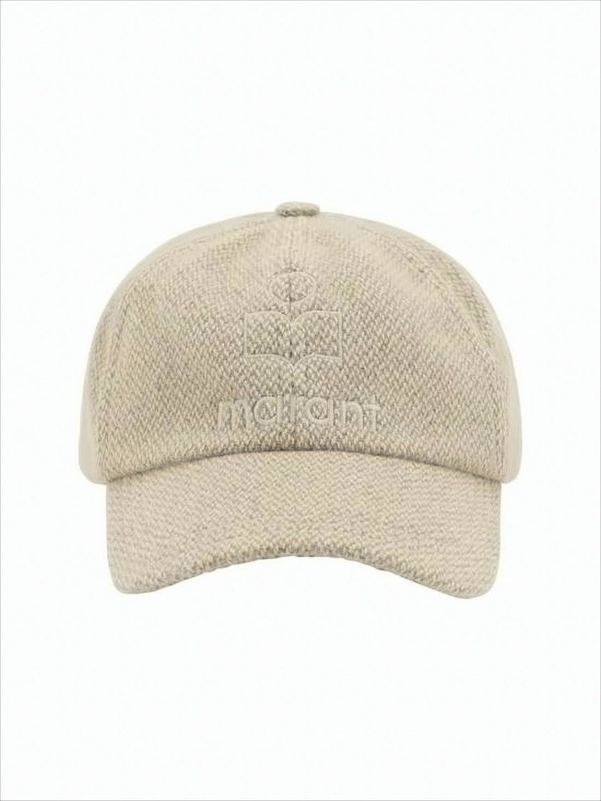 Isabel Marant Textured Cotton Baseball Cap With Subtle Branding