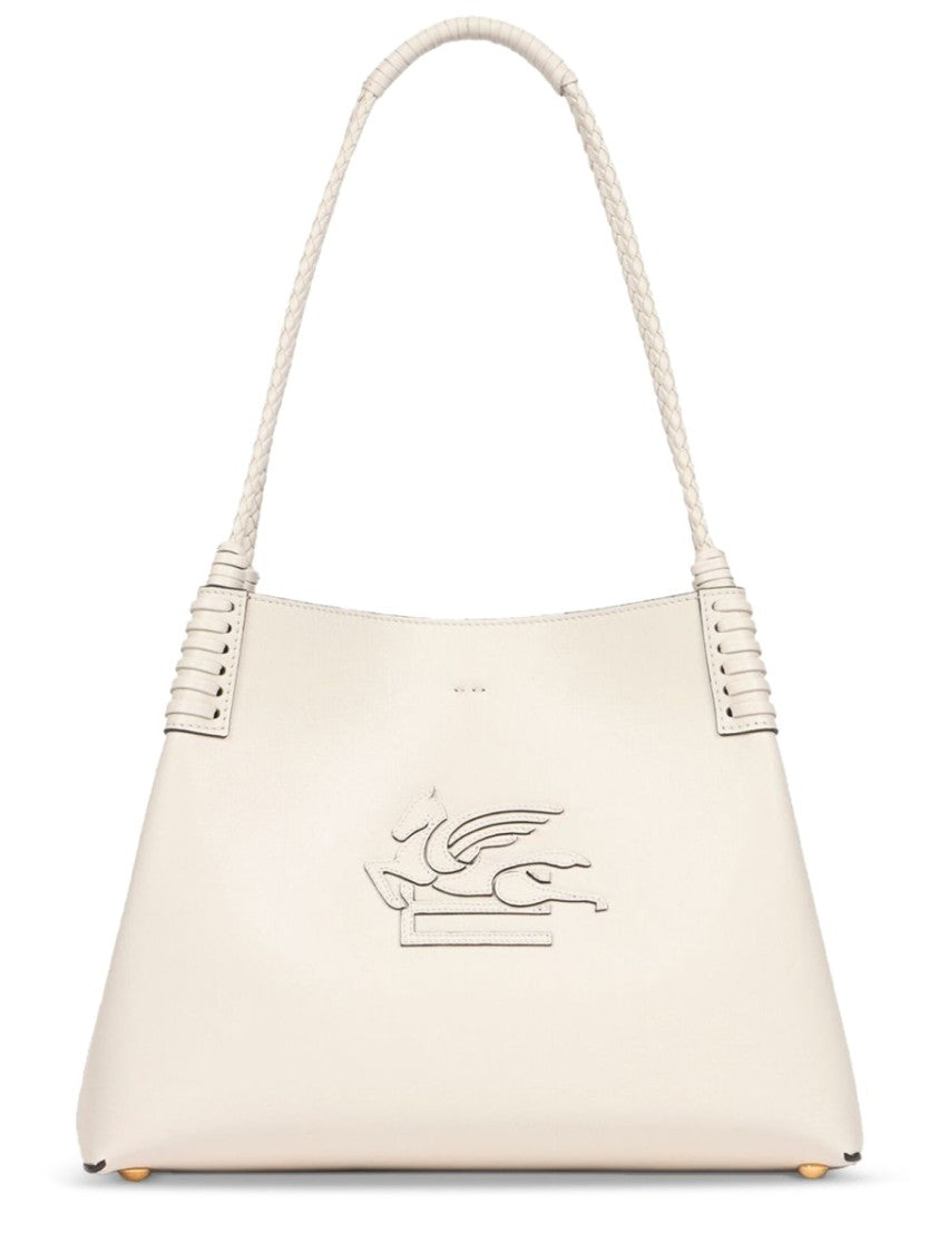Etro Libra Vitello Leather Braided Tote Bag