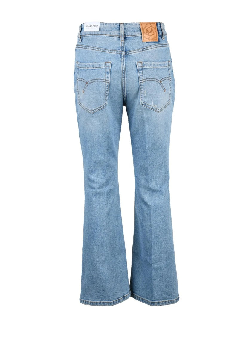 Marella Blue Flared Denim Jeans