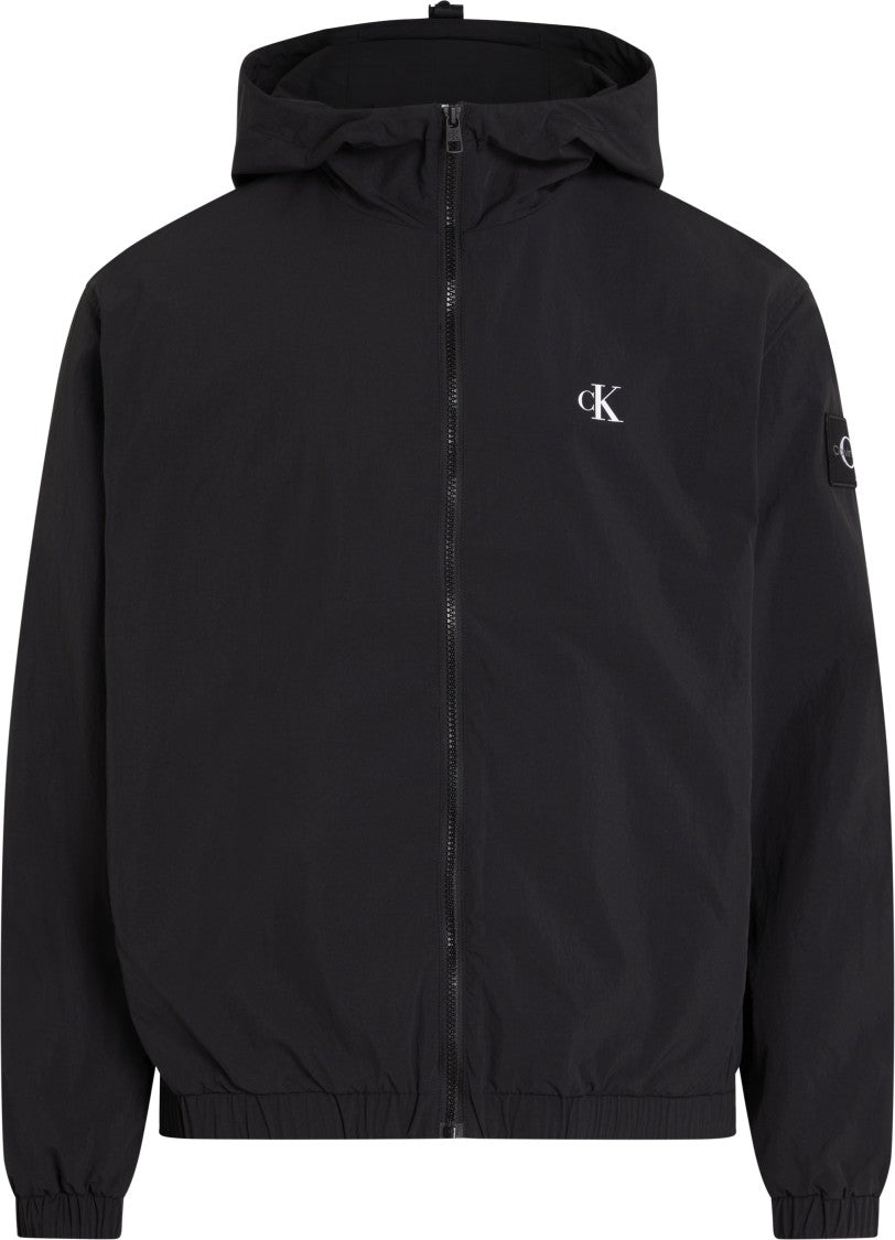 Calvin Klein Soft Curled Nylon Jacket With Hood