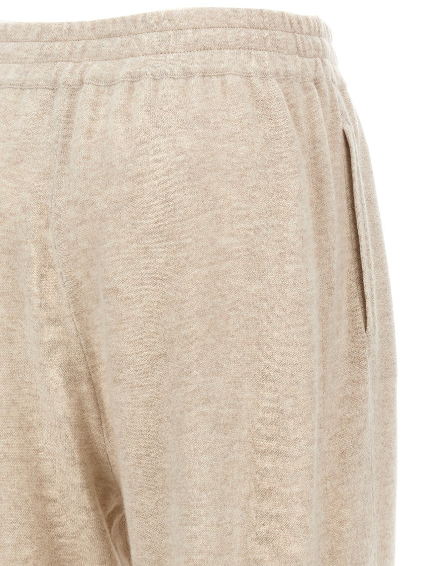 Brunello Cucinelli High Waist Cashmere Joggers