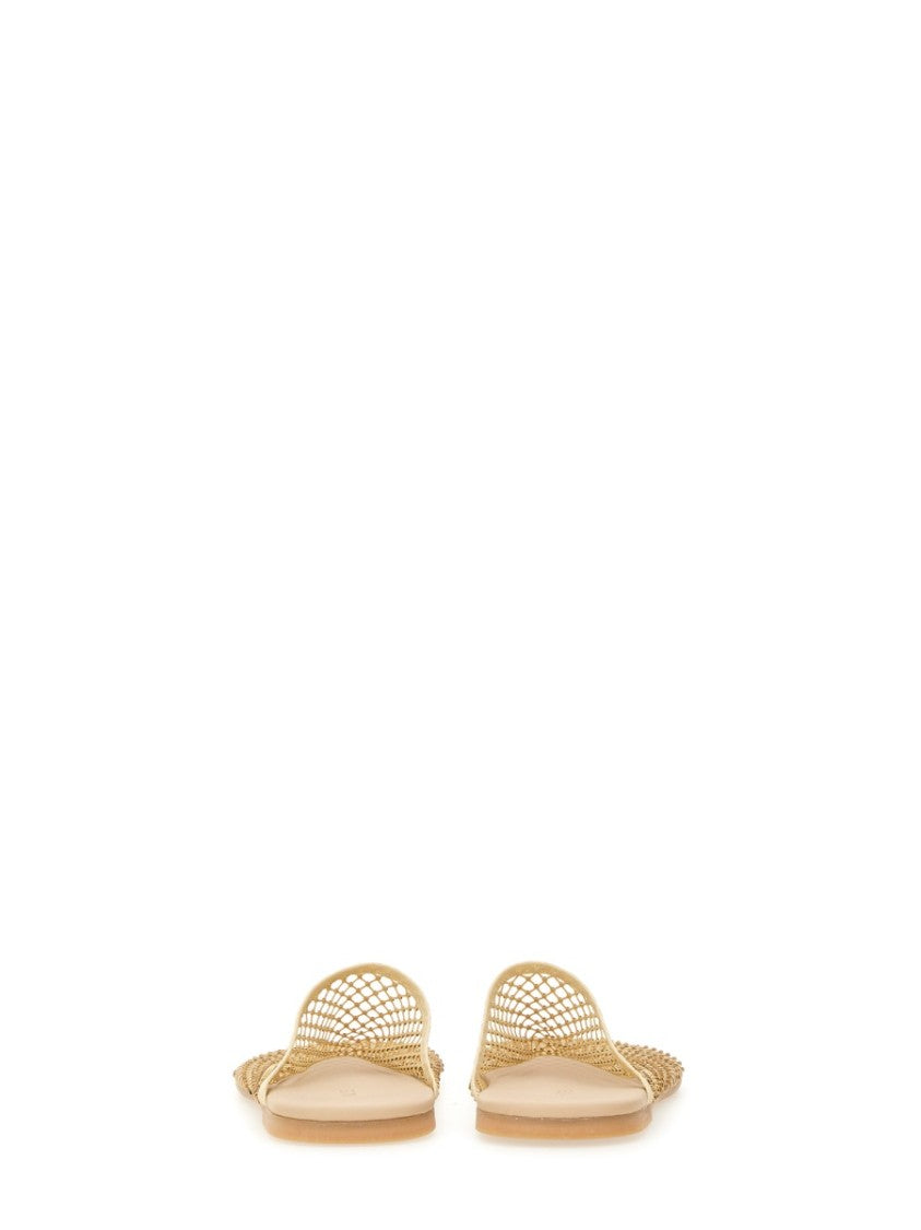 Alysi Open-Toe Mesh Slip-On Sabot In Mesh