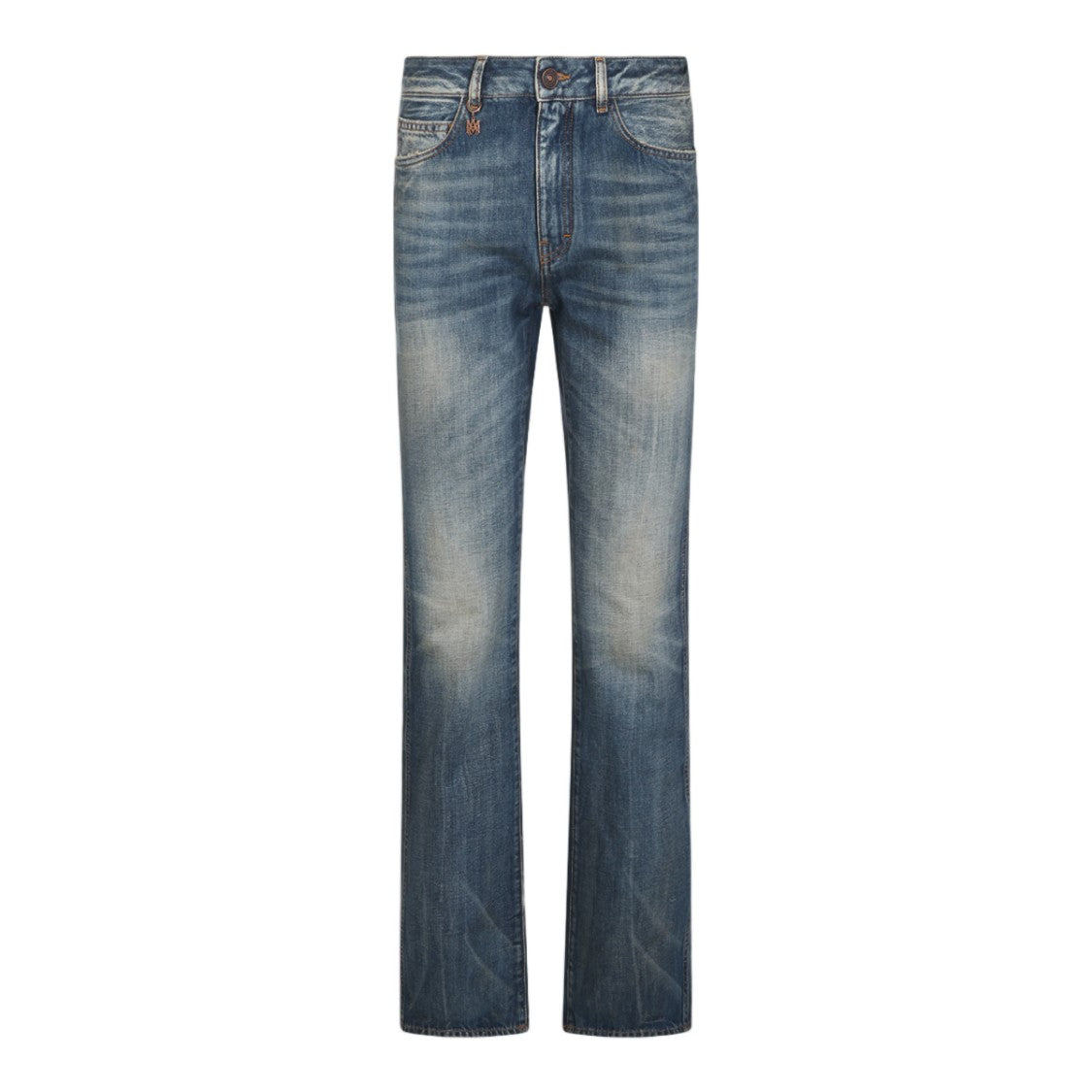 Amiri Classic Faded Straight-Leg Jeans