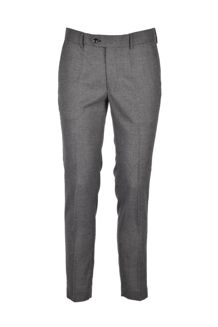 Premier Homme Double-Breasted Suit - Grey