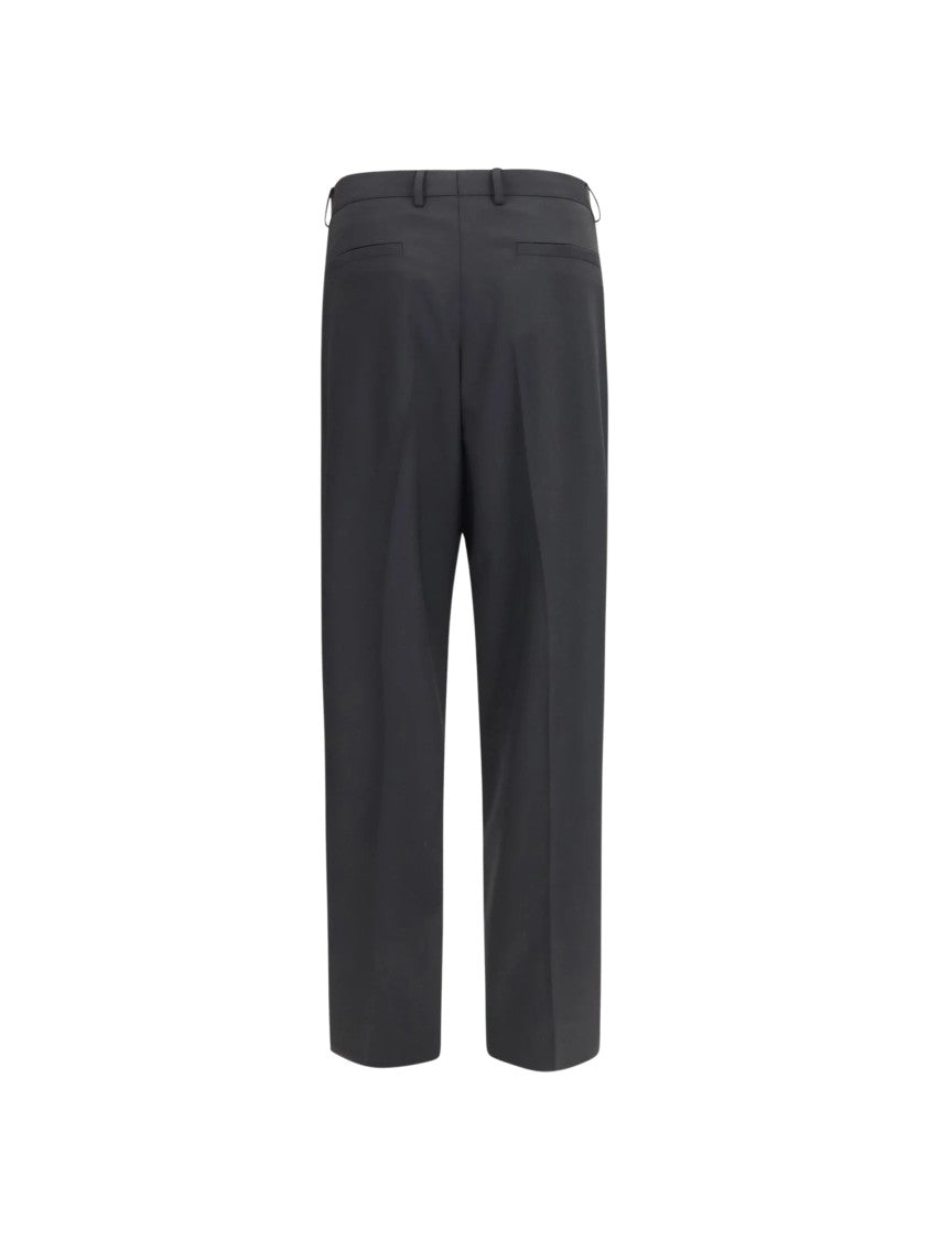 Dolce & Gabbana Dolce&Gabbana Tailored Merino Wool Wide-Leg Pants