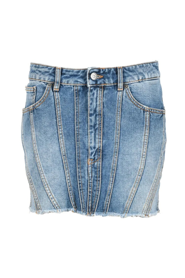 Dondup Mini Denim Skirt - Denim