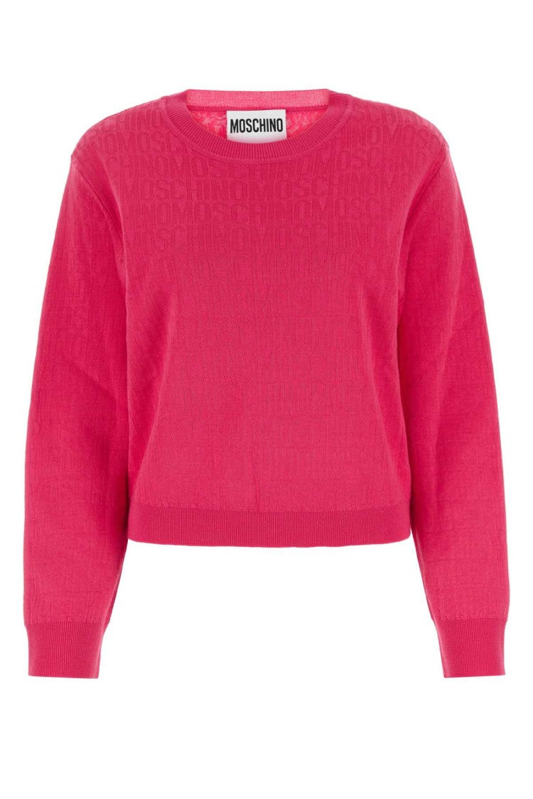Moschino Fuchsia Viscose Sweater