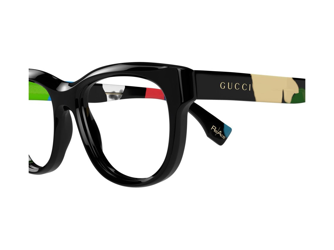 Gucci Black Gg1751o Acetate Eyeglasses