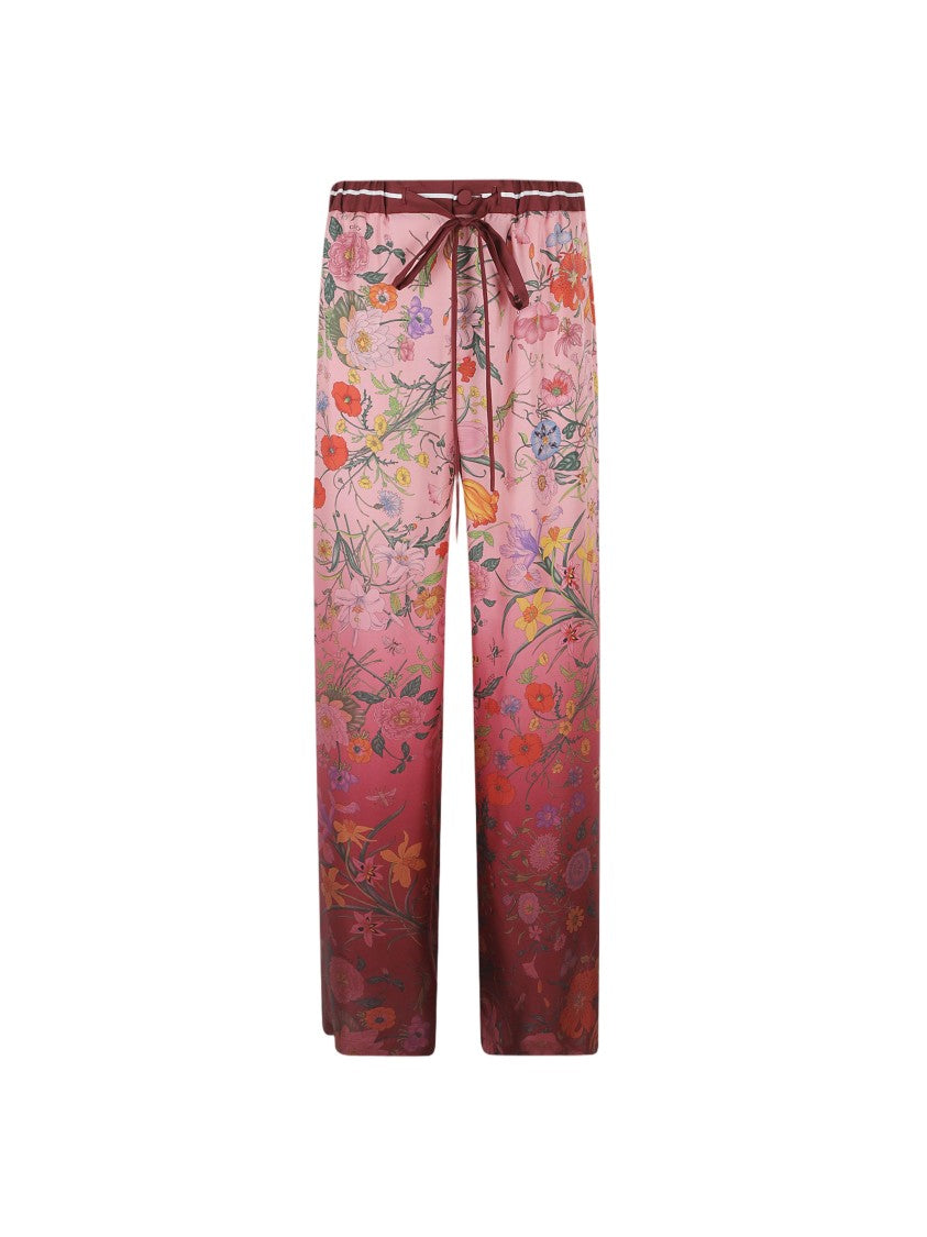 Gucci Pants Twill Flora Degrade