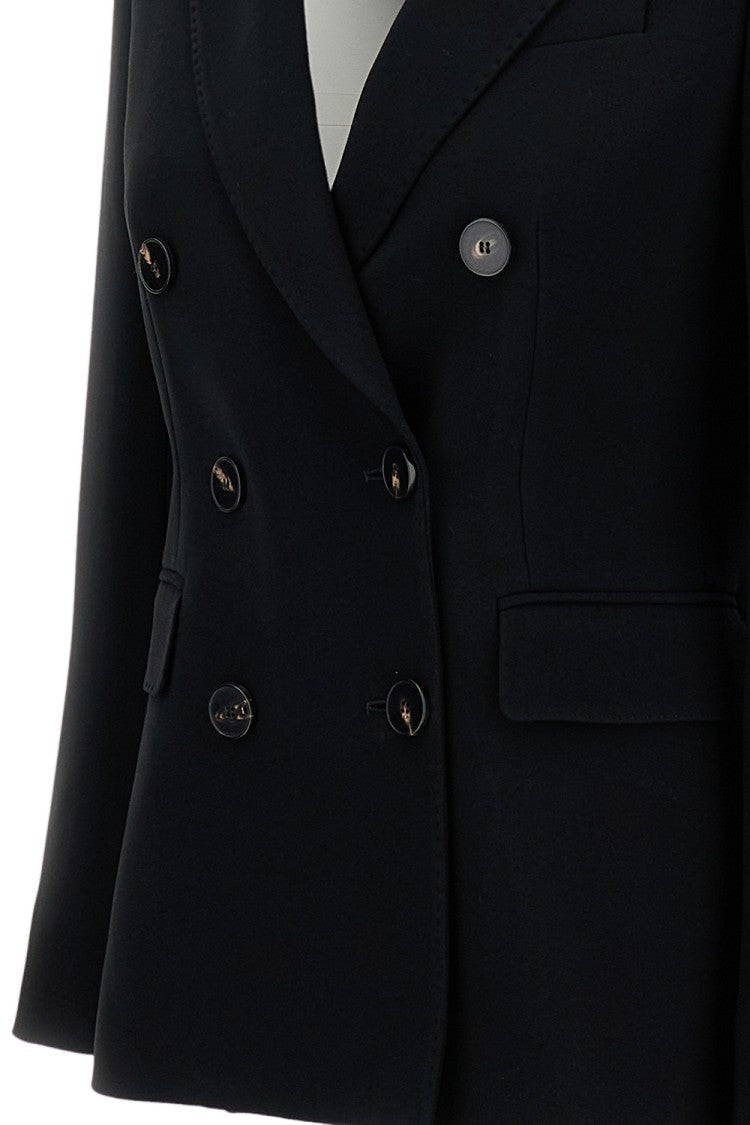 Alberto Biani Double-Breasted Tailored Cady Jacket
