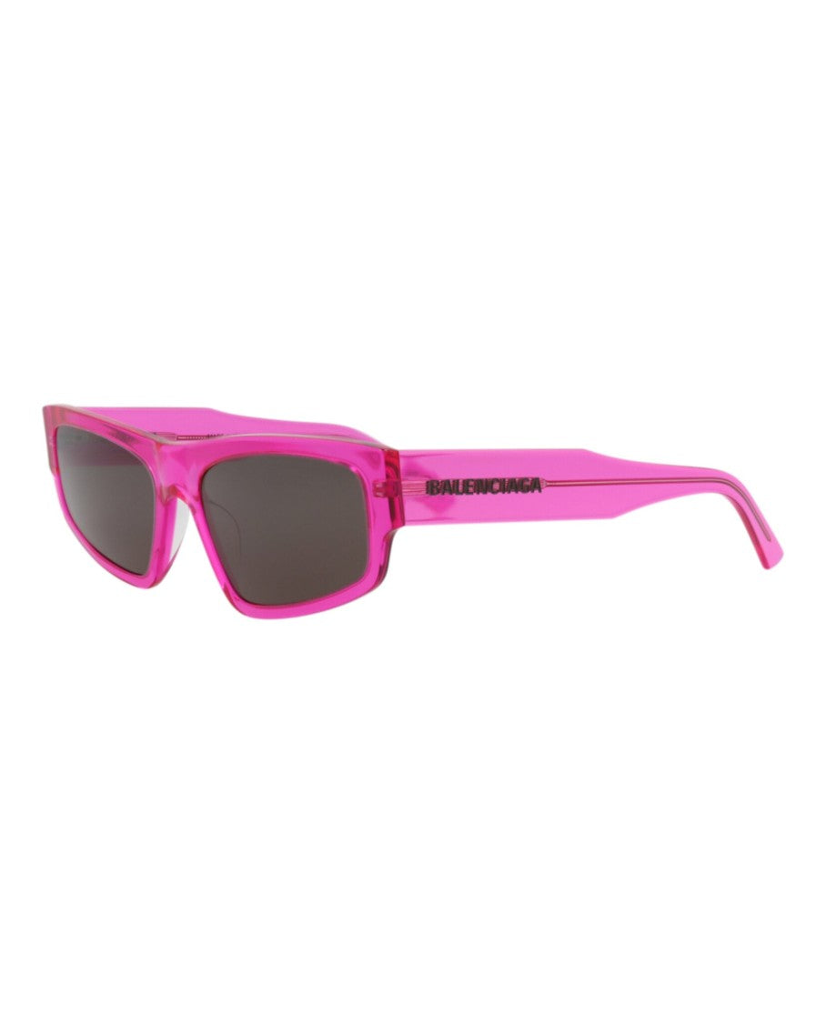 Balenciaga Square-Frame Recycled Acetate Sunglasses