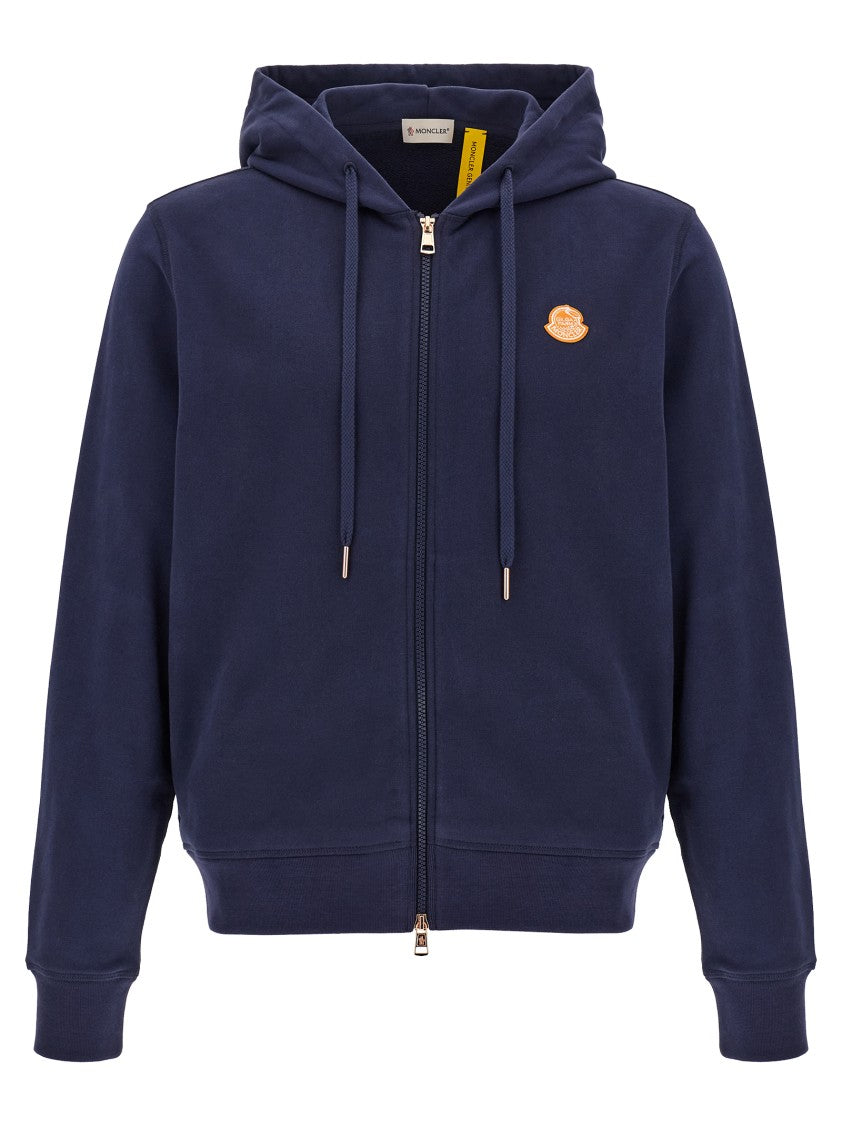 Moncler Genius Brushed Cotton Zip-Up Hoodie