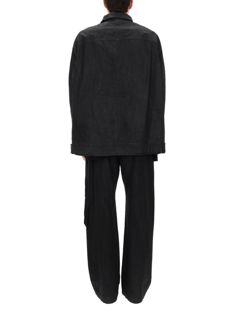 Drkshdw By Rick Owens Jumbo Worker Cotton Jacket