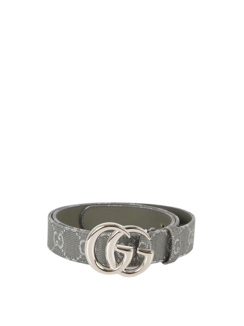 Gucci Belt W.30 Summer Denim Embroidered