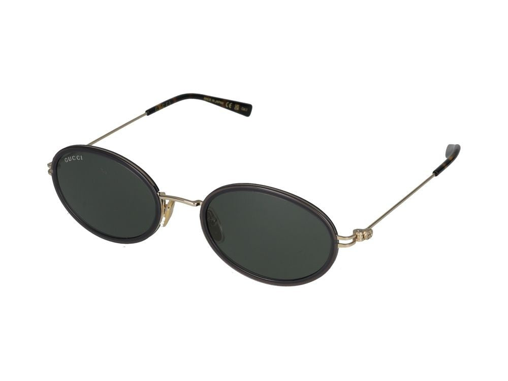 Gucci Sunglasses Gg1980s 001 Grey Gold Grey 52/21/145