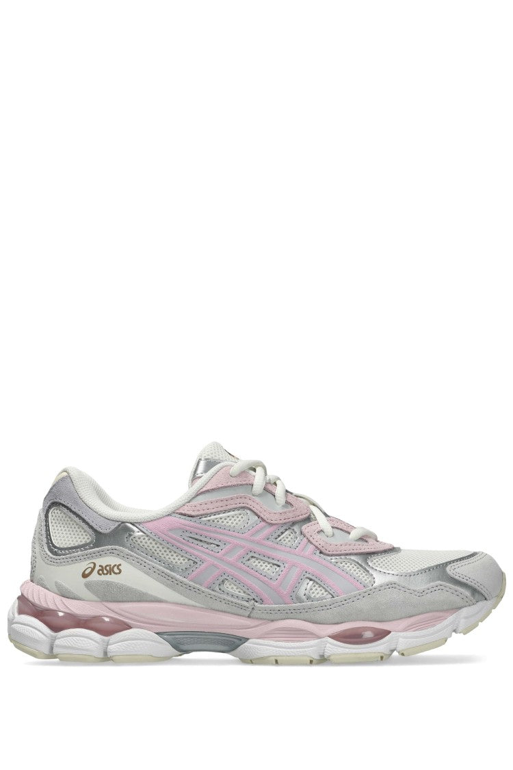 Asics White Pink Gel-Nyc Sneakers