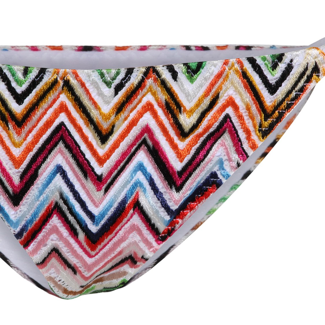 Missoni Multicolor Zigzag Pattern Bikini Set