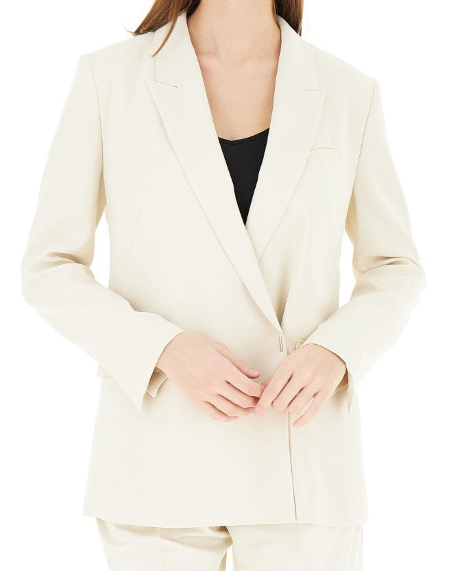 Boss Janka Db3 Peaked Lapels Snap Jacket