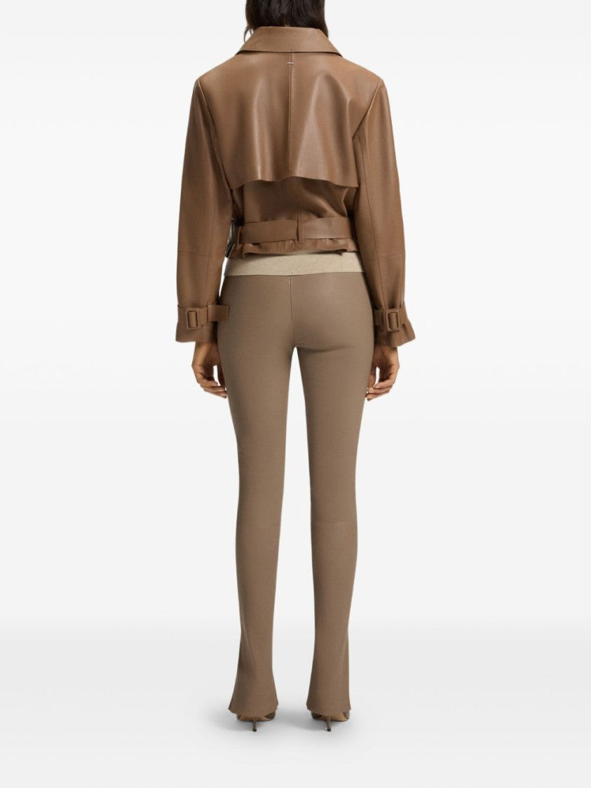 Boss Satela Leather Jacket