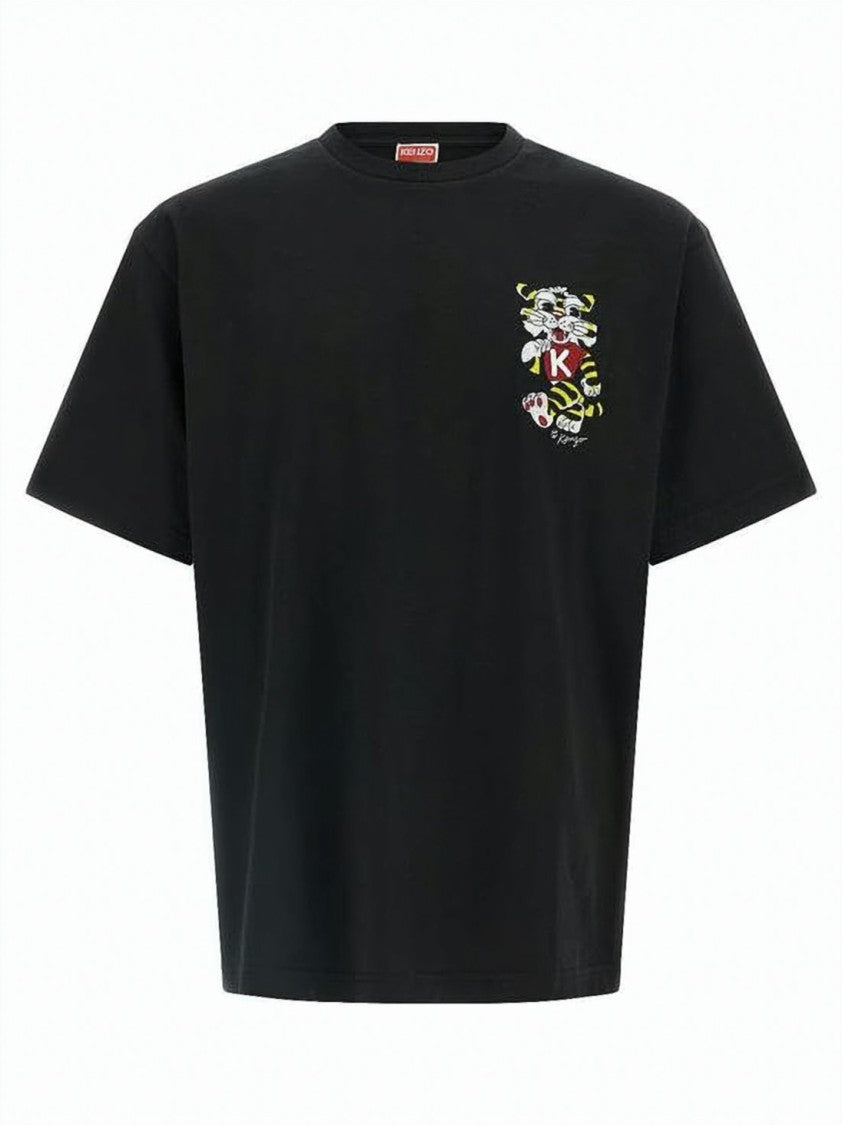 Kenzo Relaxed-Fit Black T-Shirt