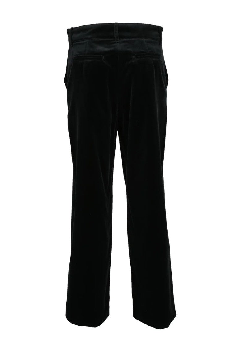 Max Mara Velvet Trousers - Black