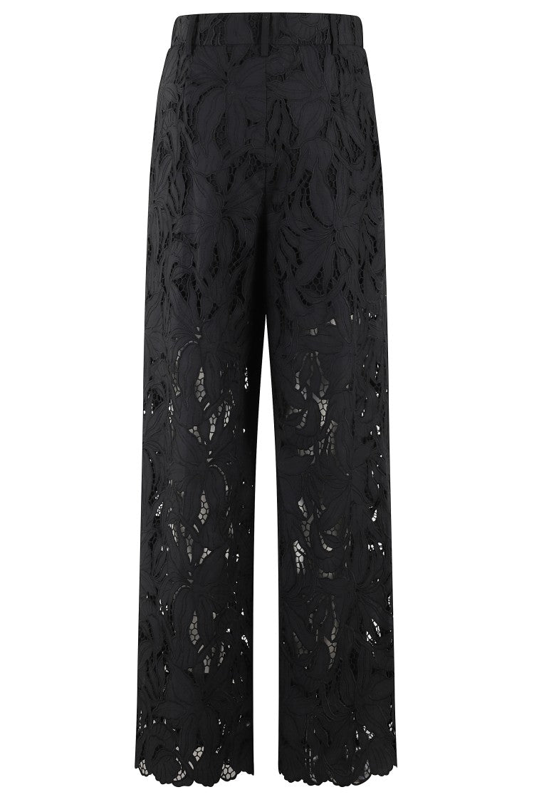Isabelle Blanche Culotte Lace Pants