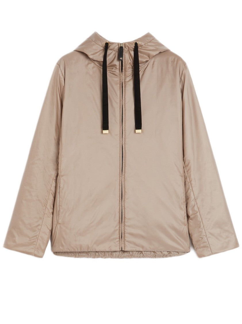 Max Mara Straight Silhouette Water-Repellent Nylon Jacket