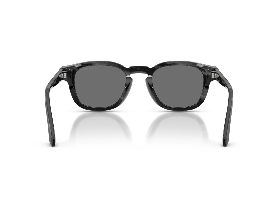 Giorgio Armani 0Ar8254u Marbled Acetate Square Sunglasses