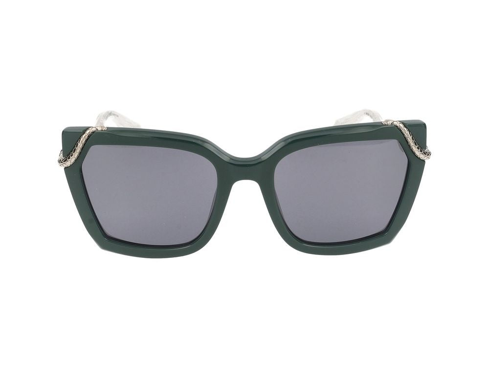 Roberto Cavalli Sunglasses Src034m D80x Shiny Turquoise 56/21/140