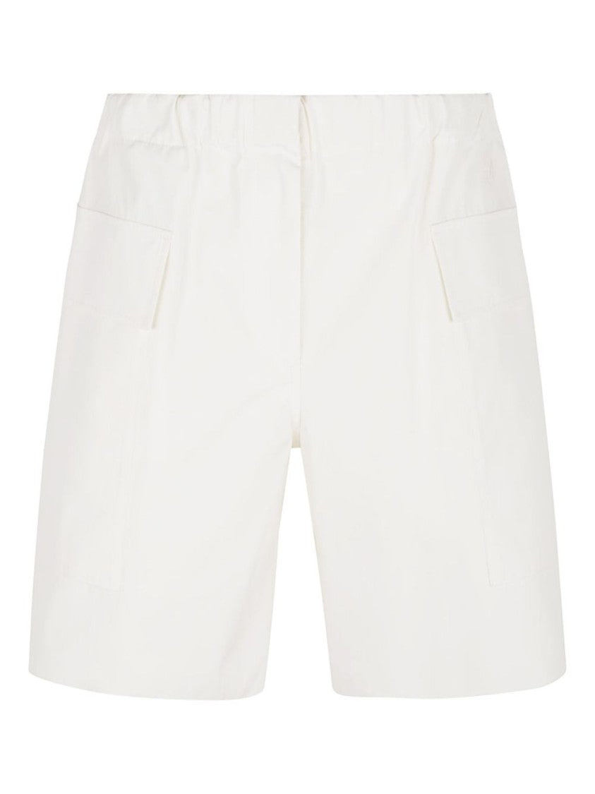Jil Sander Cotton White Shorts