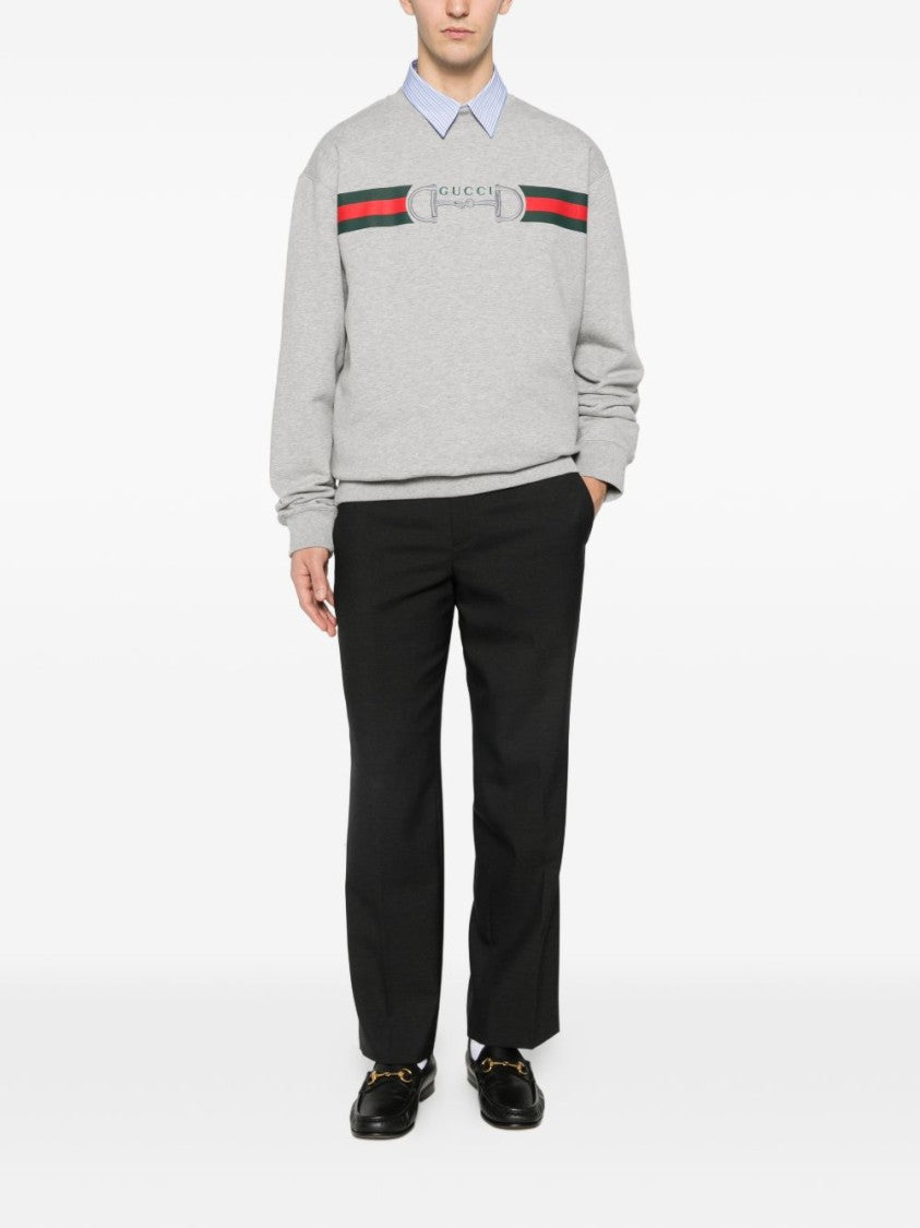 Gucci Crew Neck Knit Sweatshirt