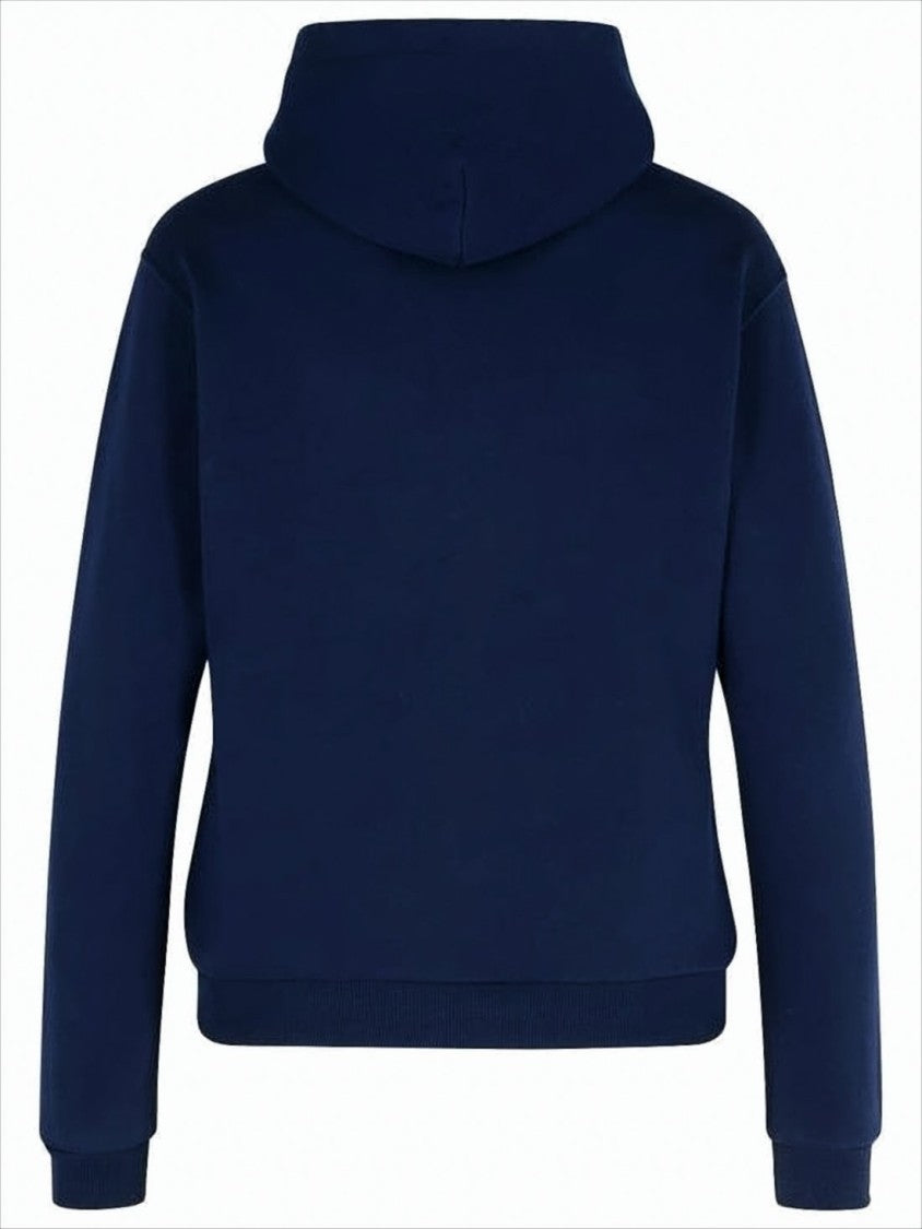 Polo Ralph Lauren Navy Blue Zip-Up Hoodie With Drawstring
