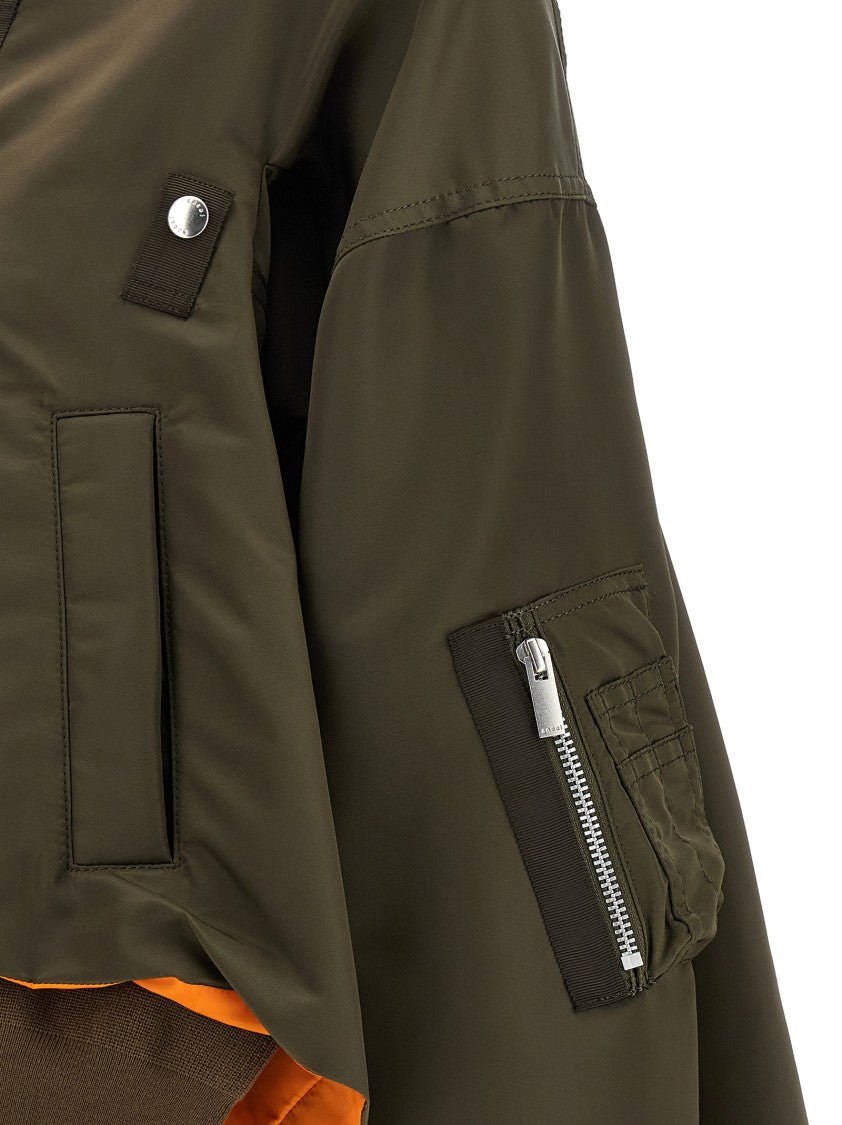 Sacai Asymmetrical Blouson Bottom