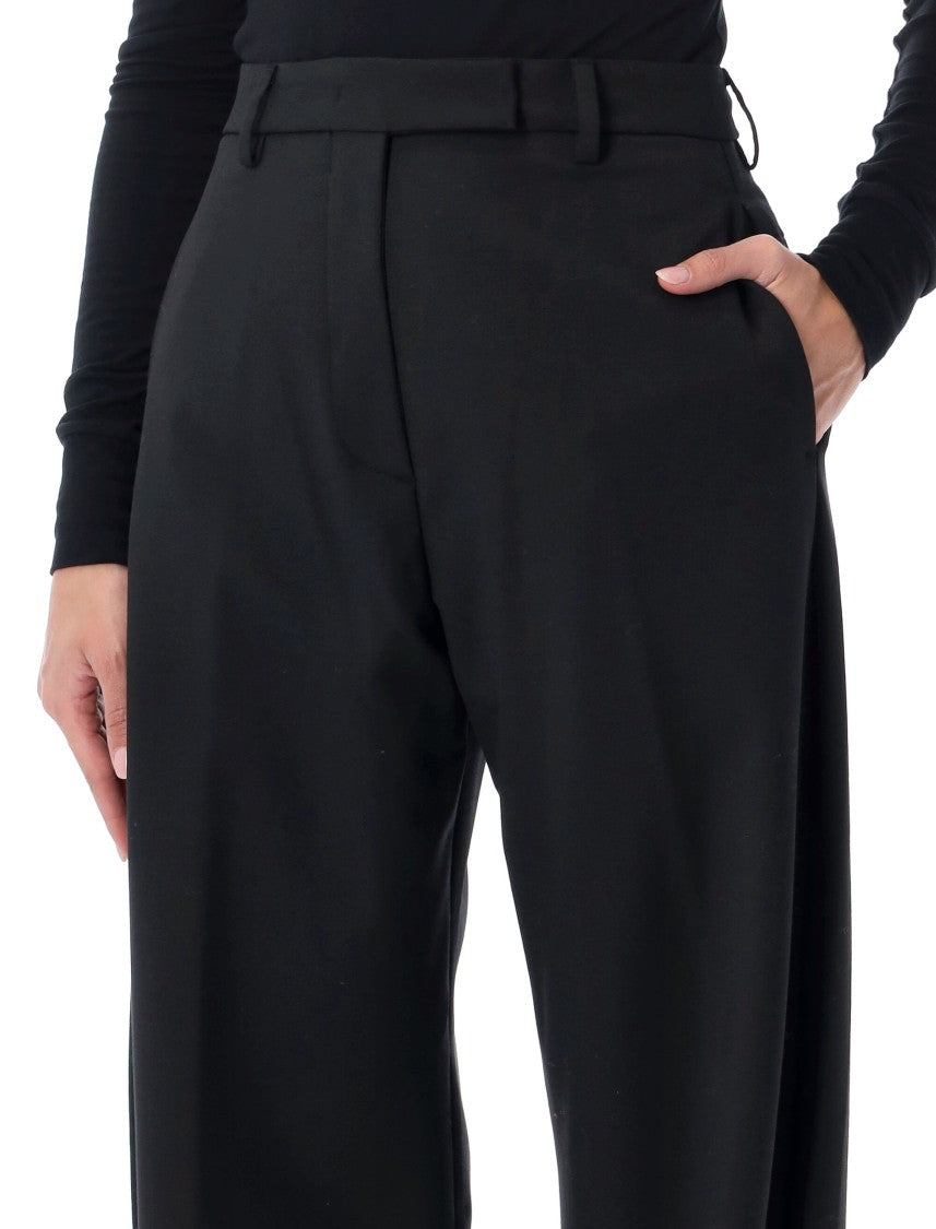 The Latest Dina High-Waisted Wide-Leg Pants