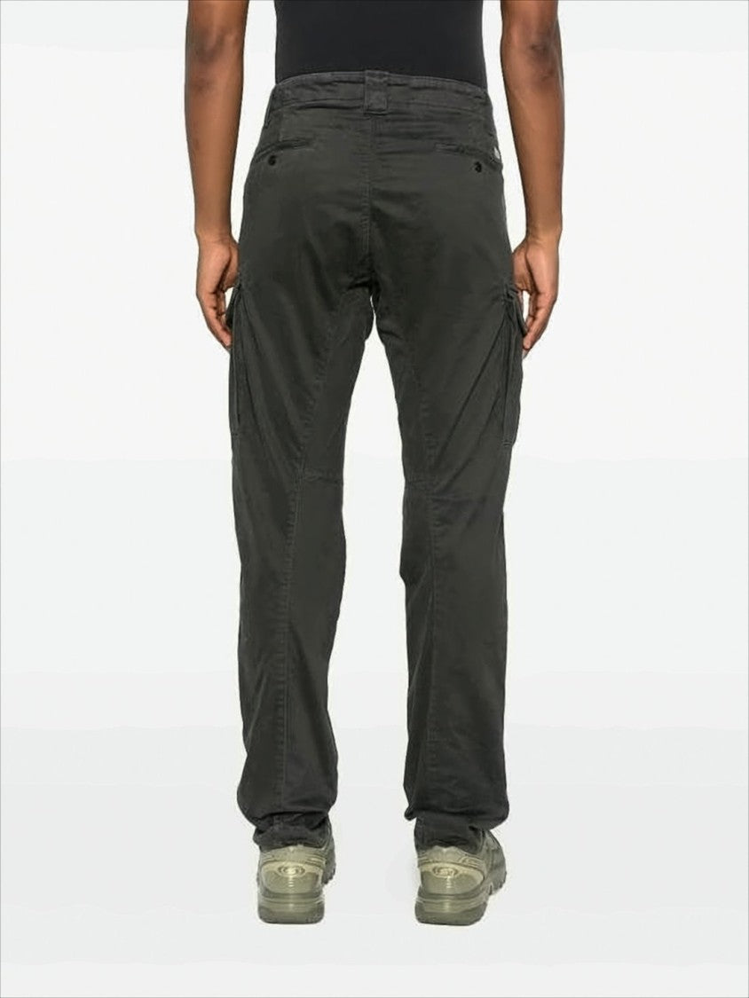 C.P. Company Utilitarian Straight Pants With Flap Cargo Pockets