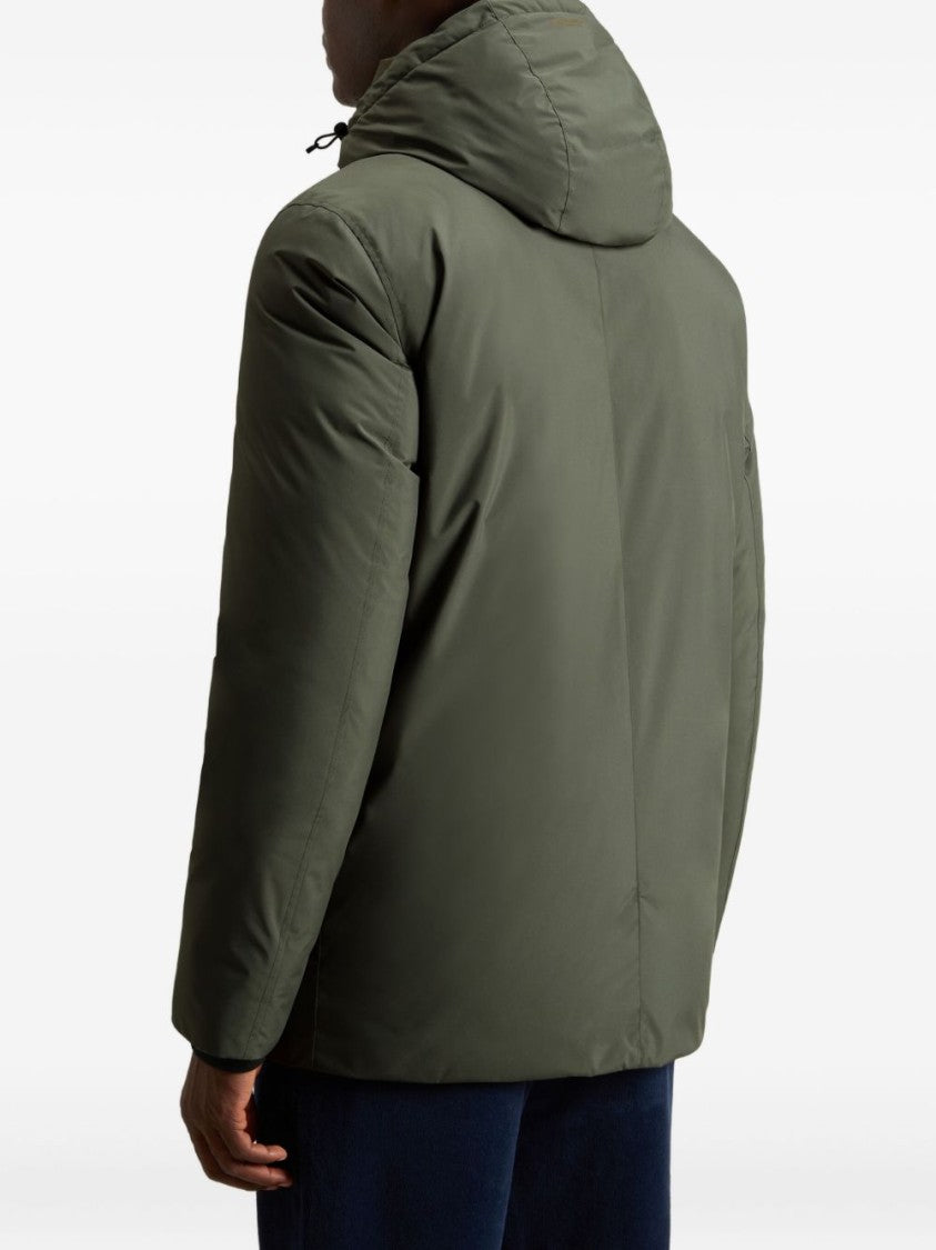 Woolrich Logo Down Jacket