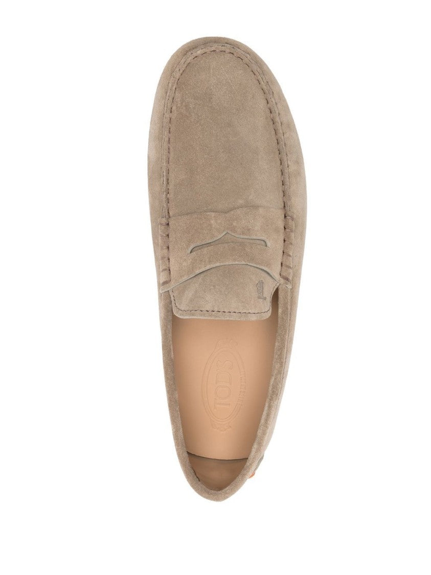 Tod's Soft Suede Leather Loafer