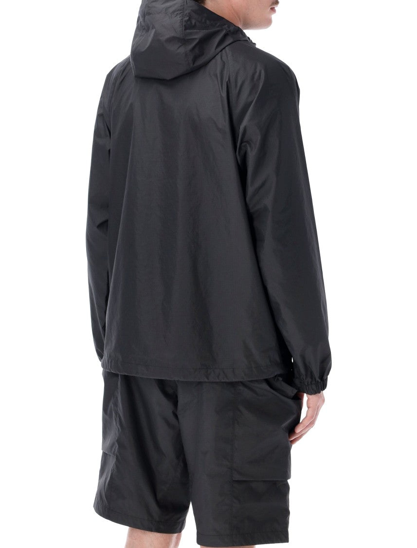 Goldwin Black Ripstop Hooded Jacket
