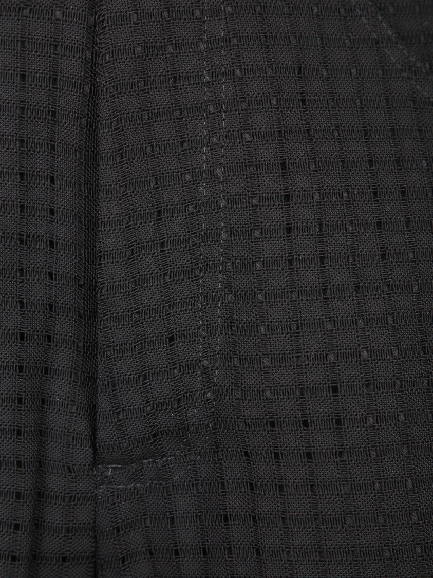 Séfr Black Structured Shorts