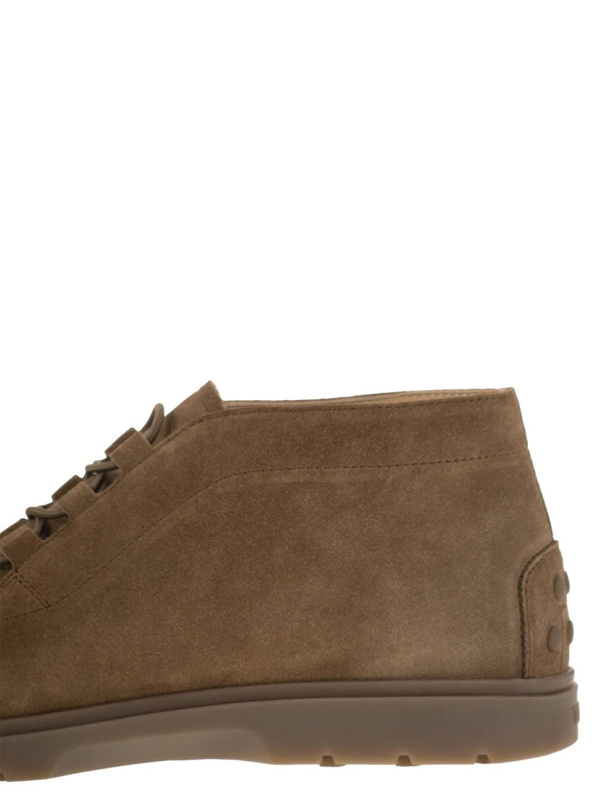 Tod's Suede Ankle Boots