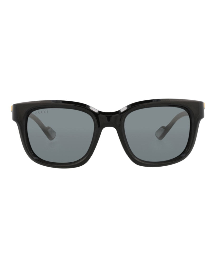 Gucci Square-Frame Injection Sunglasses
