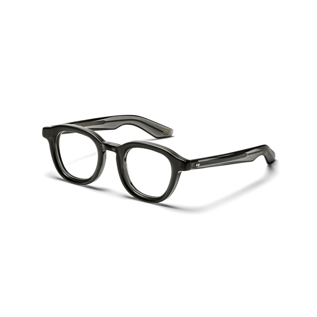 Moscot Or-Dah-O Dahven Translucent Dark Grey Acetate Eyeglasses