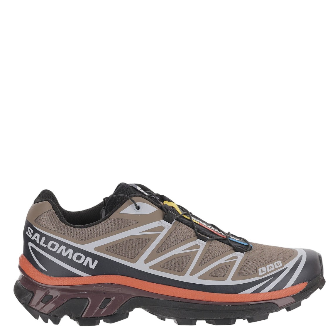 Salomon Multicolor Mesh Xt-6 Sneakers With Traction Outsole