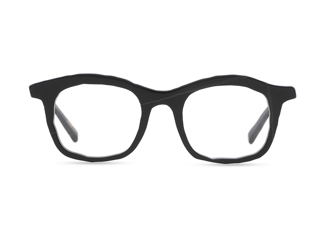 Masahiro Maruyama Mm-0102 Bold Geometric Wavy Eyeglasses
