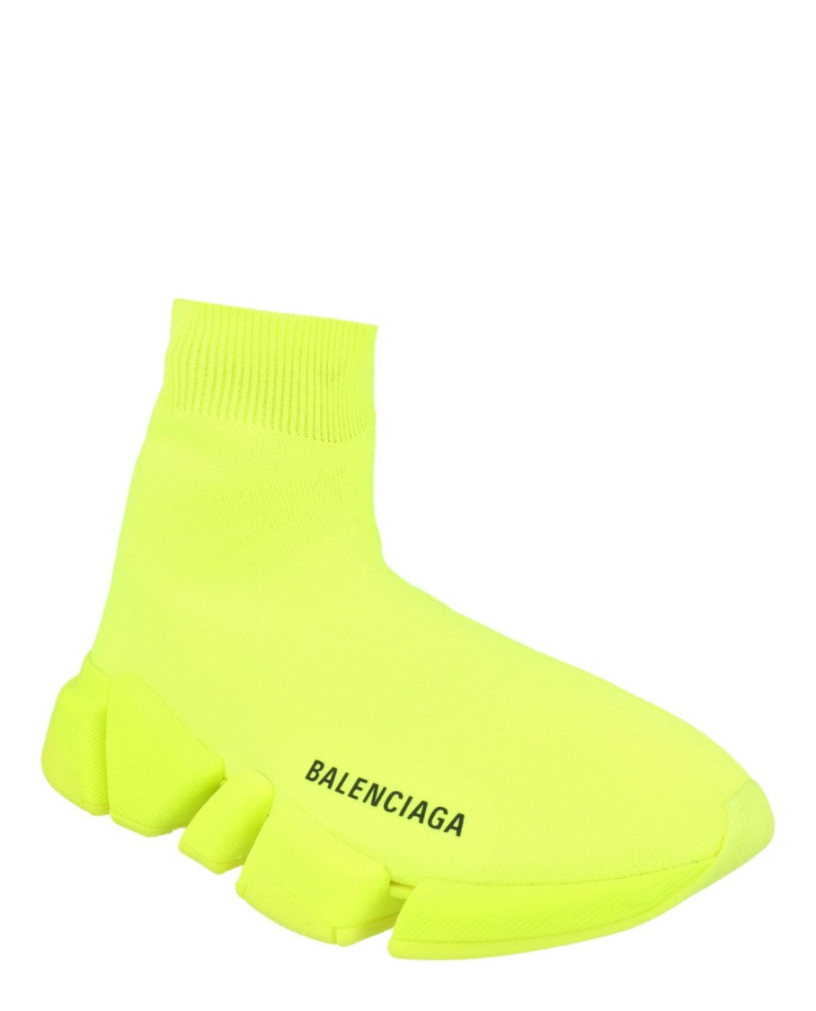 Balenciaga Black Knit Sock High-Top Sneakers