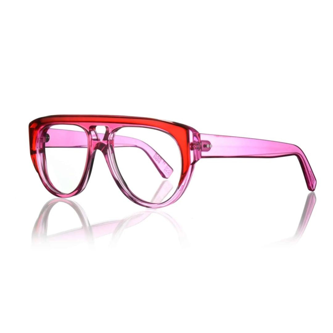 Kirk & Kirk Blaze Oversized Gradient Sunglasses With Keyhole Bridge
