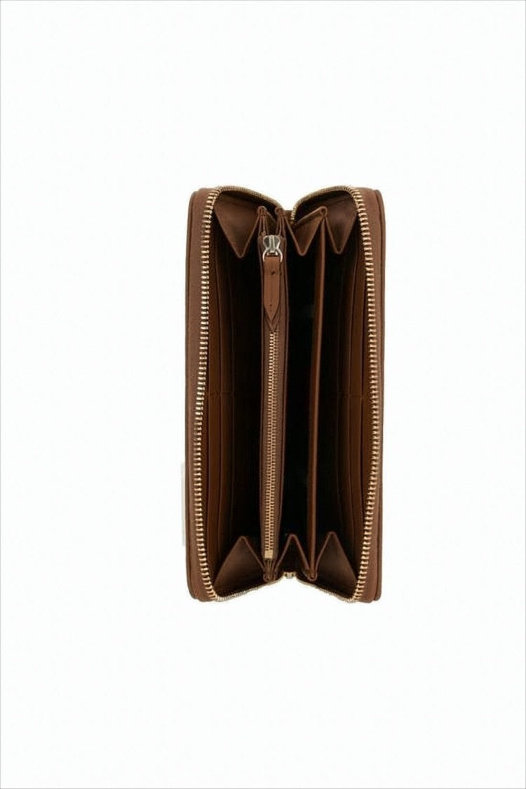 Gucci Interlocking Gg Pattern Canvas Zip-Around Wallet