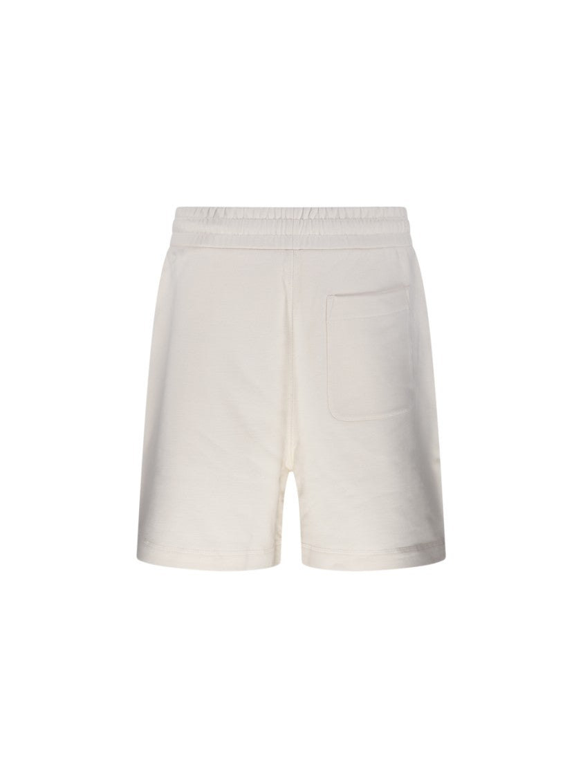 Moncler Genius X Donald Glover Relaxed Fit Cotton Shorts With Logo Detail